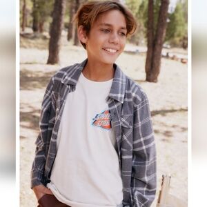 2/$20 NWT RSQ Plaid Flannel - Boys Size M (10-12)